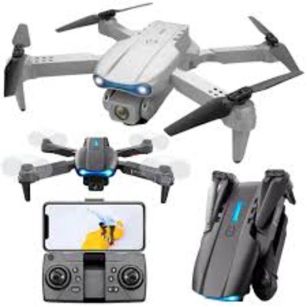 E99 RC Grey Drone with Dual Cameras | Dual Cameras, Optical Flow Positioning